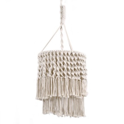 GLOBOSTAR® ALGERIA 36204 Boho Κρεμαστό Φωτιστικό Οροφής με Ντουί 1 x E27 AC 220-240V IP20 - Μπεζ - Μ30 x Π30 x Υ40cm GLOBOSTAR® ALGERIA 36204 Boho Κρεμαστό Φωτιστικό Οροφής με Ντουί 1 x E27 AC 220-240V IP20 - Μπεζ - Μ30 x Π30 x Υ40cm