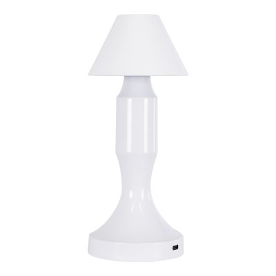 GloboStar® LUNNA 76476 Επαναφορτιζόμενο Επιτραπέζιο Φωτιστικό Πορτατίφ LED 1.5W 105lm 120° DC 5V IP44 CCT Ultra Θερμό 1500K - Φυσικό Λευκό 4500K - Ψυχρό Λευκό 6000K Dimmable Λευκό Πλαστικό - Μ9 x Π9 x Υ23cm- 2 Χρόνια Εγγύηση GloboStar® LUNNA 76476 Επαναφορτιζόμενο Επιτραπέζιο Φωτιστικό Πορτατίφ LED 1.5W 105lm 120° DC 5V IP44 CCT Ultra Θερμό 1500K - Φυσικό Λευκό 4500K - Ψυχρό Λευκό 6000K Dimmable Λευκό Πλαστικό - Μ9 x Π9 x Υ23cm- 2 Χρόνια Εγγύηση