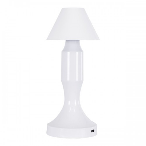GloboStar® LUNNA 76476 Επαναφορτιζόμενο Επιτραπέζιο Φωτιστικό Πορτατίφ LED 1.5W 105lm 120° DC 5V IP44 CCT Ultra Θερμό 1500K - Φυσικό Λευκό 4500K - Ψυχρό Λευκό 6000K Dimmable Λευκό Πλαστικό - Μ9 x Π9 x Υ23cm- 2 Χρόνια Εγγύηση GloboStar® LUNNA 76476 Επαναφορτιζόμενο Επιτραπέζιο Φωτιστικό Πορτατίφ LED 1.5W 105lm 120° DC 5V IP44 CCT Ultra Θερμό 1500K - Φυσικό Λευκό 4500K - Ψυχρό Λευκό 6000K Dimmable Λευκό Πλαστικό - Μ9 x Π9 x Υ23cm- 2 Χρόνια Εγγύηση