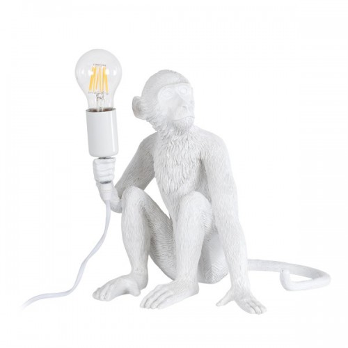 GloboStar® APES 01808 Μοντέρνο Φωτιστικό Πορτατίφ Λαμπατέρ Μονόφωτο 1 x E27 Λευκό Φιγούρα L30 x W27 x H30cm Διακόσμηση - Φωτισμός - Χαλιά GloboStar® APES 01808 Μοντέρνο Φωτιστικό Πορτατίφ Λαμπατέρ Μονόφωτο 1 x E27 Λευκό Φιγούρα L30 x W27 x H30cm Διακόσμηση - Φωτισμός - Χαλιά