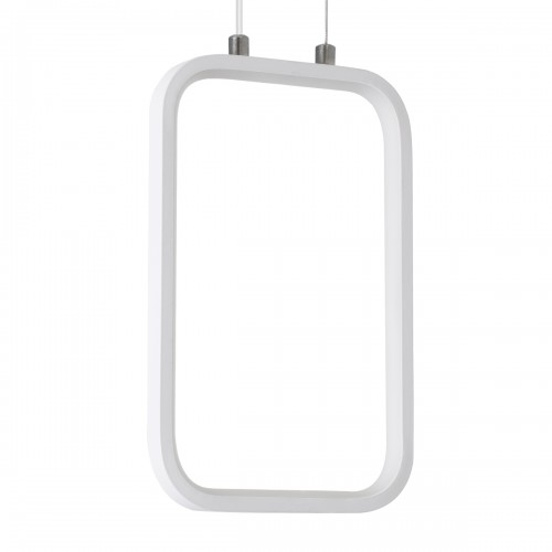 GLOBOSTAR® DEROBA 61299 Μοντέρνο Κρεμαστό Φωτιστικό Οροφής LED 12W 1320lm 360° AC 220-240V IP20 Ρυθμιζόμενο Λευκό CCT με On/Off 2700K/4500K/6000K - Lumileds SMD Chip - Λευκό Ματ - Μ16 x Π1.6 x Υ25.5cm - 3 Χρόνια Εγγύηση GLOBOSTAR® DEROBA 61299 Μοντέρνο Κρεμαστό Φωτιστικό Οροφής LED 12W 1320lm 360° AC 220-240V IP20 Ρυθμιζόμενο Λευκό CCT με On/Off 2700K/4500K/6000K - Lumileds SMD Chip - Λευκό Ματ - Μ16 x Π1.6 x Υ25.5cm - 3 Χρόνια Εγγύηση