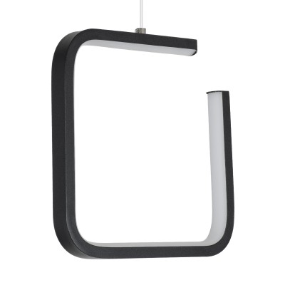 GLOBOSTAR® CEROBA 61308 Μοντέρνο Κρεμαστό Φωτιστικό Οροφής LED 12W 1320lm 360° AC 220-240V IP20 Ρυθμιζόμενο Λευκό CCT με On/Off 2700K/4500K/6000K - Lumileds SMD Chip - Μαύρο Ματ - Μ22 x Π2 x Υ22cm - 3 Χρόνια Εγγύηση GLOBOSTAR® CEROBA 61308 Μοντέρνο Κρεμαστό Φωτιστικό Οροφής LED 12W 1320lm 360° AC 220-240V IP20 Ρυθμιζόμενο Λευκό CCT με On/Off 2700K/4500K/6000K - Lumileds SMD Chip - Μαύρο Ματ - Μ22 x Π2 x Υ22cm - 3 Χρόνια Εγγύηση