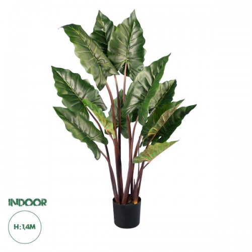 GloboStar® Artificial Garden RAINBOW TARO 20055 Τεχνητό Διακοσμητικό Φυτό Κολοκασία Υ140cm Διακόσμηση - Φωτισμός - Χαλιά GloboStar® Artificial Garden RAINBOW TARO 20055 Τεχνητό Διακοσμητικό Φυτό Κολοκασία Υ140cm Διακόσμηση - Φωτισμός - Χαλιά