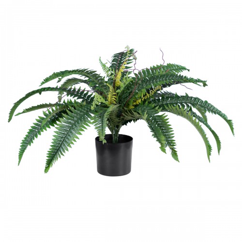 GloboStar® Artificial Garden FERN 20058 Τεχνητό Διακοσμητικό Φυτό Φτέρη Υ40cm Διακόσμηση - Φως - Χαλιά