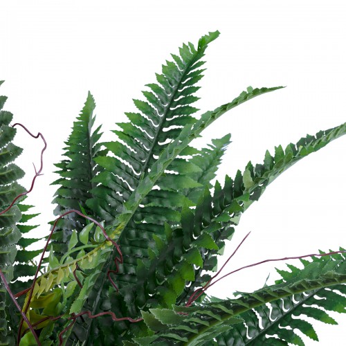 GloboStar® Artificial Garden FERN 20058 Τεχνητό Διακοσμητικό Φυτό Φτέρη Υ40cm Διακόσμηση - Φως - Χαλιά