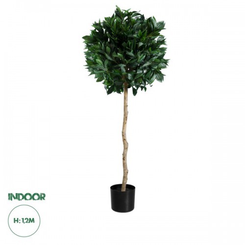 GloboStar® Artificial Garden LAUREL 20084 Τεχνητό Διακοσμητικό Φυτό Δάφνη Υ120cm Διακόσμηση - Φωτισμός - Χαλιά