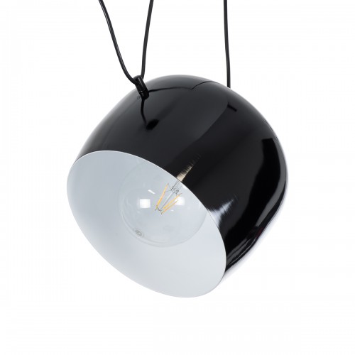 GloboStar® JASPER 01373 Μοντέρνο Κρεμαστό Φωτιστικό Οροφής Μονόφωτο 1 x E27 Μεταλλικό Μαύρο Λευκό Καμπάνα Φ26.5 x Υ20.5cm Διακόσμηση - Φωτισμός - Χαλιά GloboStar® JASPER 01373 Μοντέρνο Κρεμαστό Φωτιστικό Οροφής Μονόφωτο 1 x E27 Μεταλλικό Μαύρο Λευκό Καμπάνα Φ26.5 x Υ20.5cm Διακόσμηση - Φωτισμός - Χαλιά