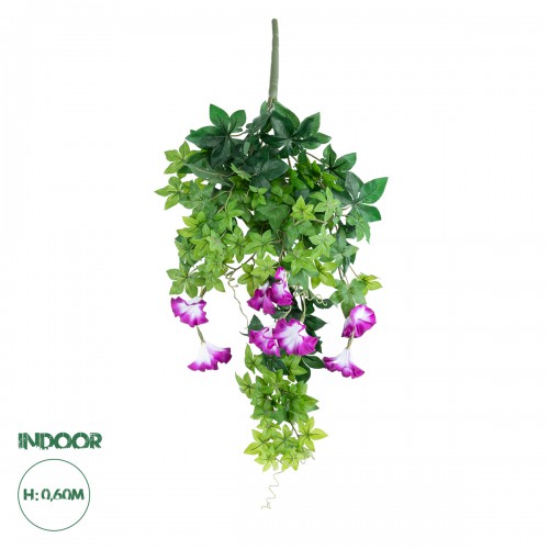 GloboStar® Artificial Garden MORNING GLORY HANGING BRANCH 20238 Τεχνητό Διακοσμητικό Κρεμαστό Φυτό Ιπομέα - Πρωϊνή Χαρά Υ60cm GloboStar® Artificial Garden MORNING GLORY HANGING BRANCH 20238 Τεχνητό Διακοσμητικό Κρεμαστό Φυτό Ιπομέα - Πρωϊνή Χαρά Υ60cm