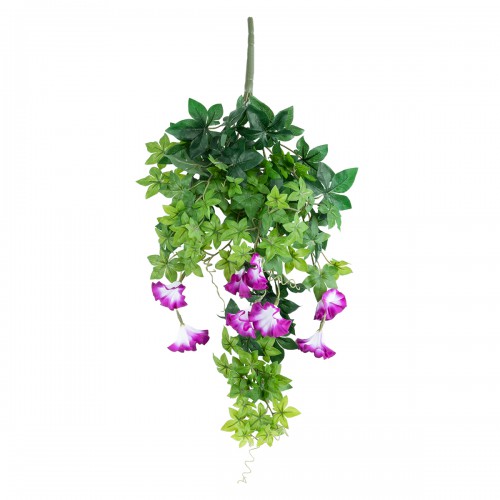 GloboStar® Artificial Garden MORNING GLORY HANGING BRANCH 20238 Τεχνητό Διακοσμητικό Κρεμαστό Φυτό Ιπομέα - Πρωϊνή Χαρά Υ60cm GloboStar® Artificial Garden MORNING GLORY HANGING BRANCH 20238 Τεχνητό Διακοσμητικό Κρεμαστό Φυτό Ιπομέα - Πρωϊνή Χαρά Υ60cm