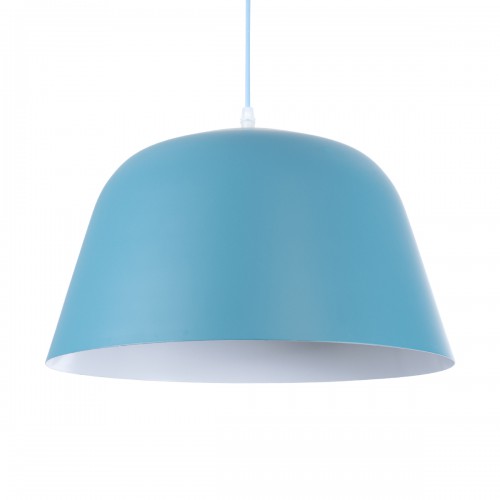 GloboStar® DOWNVALE 01286 Μοντέρνο Κρεμαστό Φωτιστικό Οροφής Μονόφωτο 1 x E27 Μπλε Μεταλλικό Καμπάνα Φ40 x Y24cm Διακόσμηση - Φωτισμός - Χαλιά GloboStar® DOWNVALE 01286 Μοντέρνο Κρεμαστό Φωτιστικό Οροφής Μονόφωτο 1 x E27 Μπλε Μεταλλικό Καμπάνα Φ40 x Y24cm Διακόσμηση - Φωτισμός - Χαλιά