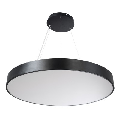 GLOBOSTAR® BURTON 61204 Μοντέρνο Κρεμαστό Φωτιστικό Οροφής LED 100W 10000lm 120° AC 220-240V IP20 Ρυθμιζόμενο Λευκό CCT με Χειριστήριο από 2700K έως 6000K Dimmable - Lumileds SMD Chip - Μαύρο Ματ - Μ80 x Π80 x Υ8cm - 3 Χρόνια Εγγύηση GLOBOSTAR® BURTON 61204 Μοντέρνο Κρεμαστό Φωτιστικό Οροφής LED 100W 10000lm 120° AC 220-240V IP20 Ρυθμιζόμενο Λευκό CCT με Χειριστήριο από 2700K έως 6000K Dimmable - Lumileds SMD Chip - Μαύρο Ματ - Μ80 x Π80 x Υ8cm - 3 Χρόνια Εγγύηση