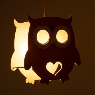 GLOBOSTAR® OWL 61576 Παιδικό Κρεμαστό Φωτιστικό Οροφής με Ντουί 1 x E27 AC 220-240V IP20 - Πολύχρωμο - Μ29.5 x Π15.5 x Υ30.5cm GLOBOSTAR® OWL 61576 Παιδικό Κρεμαστό Φωτιστικό Οροφής με Ντουί 1 x E27 AC 220-240V IP20 - Πολύχρωμο - Μ29.5 x Π15.5 x Υ30.5cm
