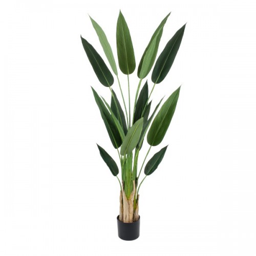 GloboStar® Artificial Garden STRELITZIA 20029 Τεχνητό Διακοσμητικό Φυτό  Στρελίτσια - Πουλί του Παραδείσου Υ140cm Διακόσμηση - Φωτισμός - Χαλιά