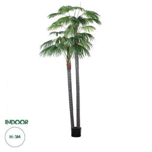 GloboStar® Artificial Garden PALM TREE 20086 Τεχνητό Διακοσμητικό Φυτό Φοινικόδεντρο Βεντάλια Υ300cm Διακόσμηση - Φωτισμός - Χαλιά GloboStar® Artificial Garden PALM TREE 20086 Τεχνητό Διακοσμητικό Φυτό Φοινικόδεντρο Βεντάλια Υ300cm Διακόσμηση - Φωτισμός - Χαλιά