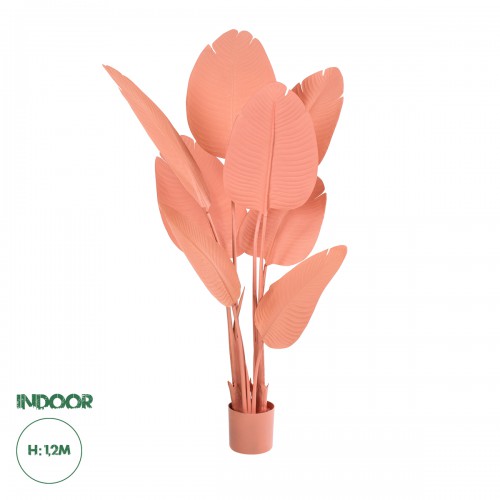 GloboStar® Artificial Garden SALMON STRELITZIA 20366 Τεχνητό Διακοσμητικό Φυτό Σομόν Στερλίτσια Υ120cm Διακόσμηση - Φως - Χαλιά GloboStar® Artificial Garden SALMON STRELITZIA 20366 Τεχνητό Διακοσμητικό Φυτό Σομόν Στερλίτσια Υ120cm Διακόσμηση - Φως - Χαλιά