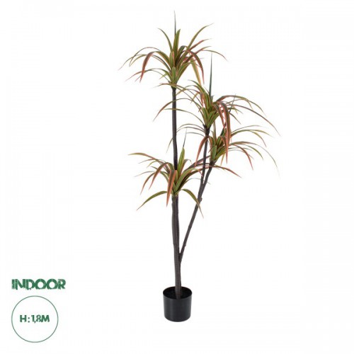 GloboStar® Artificial Garden DRAGON BLOOD TREE 20372 Τεχνητό Διακοσμητικό Φυτό Δράκαινα Υ180cm Διακόσμηση - Φωτισμός - Χαλιά