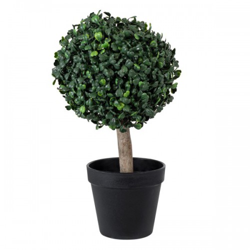GloboStar® Artificial Garden BUXUS 20404 Τεχνητό Διακοσμητικό Φυτό Πυξός Υ35cm Διακόσμηση - Φωτισμός - Χαλιά