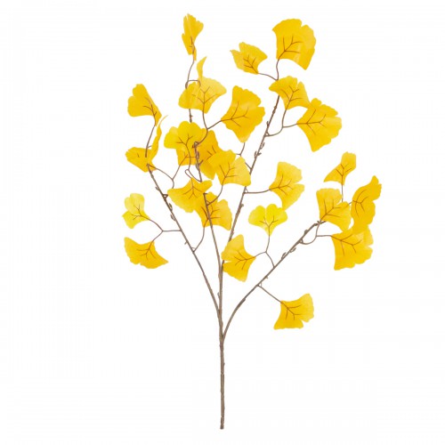 GloboStar® Artificial Garden GINKGO BRANCH 20229 10 x Τεχνητά Διακοσμητικά Κλαδία Γκίγκο Π50 x Υ65cm GloboStar® Artificial Garden GINKGO BRANCH 20229 10 x Τεχνητά Διακοσμητικά Κλαδία Γκίγκο Π50 x Υ65cm