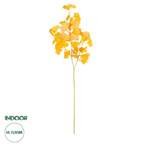 GloboStar® Artificial Garden GINKGO BRANCH 20260 Τεχνητό Διακοσμητικό Κλαδί Γκίγκο Π22 x Υ80cm Διακόσμηση - Φως - Χαλιά GloboStar® Artificial Garden GINKGO BRANCH 20260 Τεχνητό Διακοσμητικό Κλαδί Γκίγκο Π22 x Υ80cm Διακόσμηση - Φως - Χαλιά