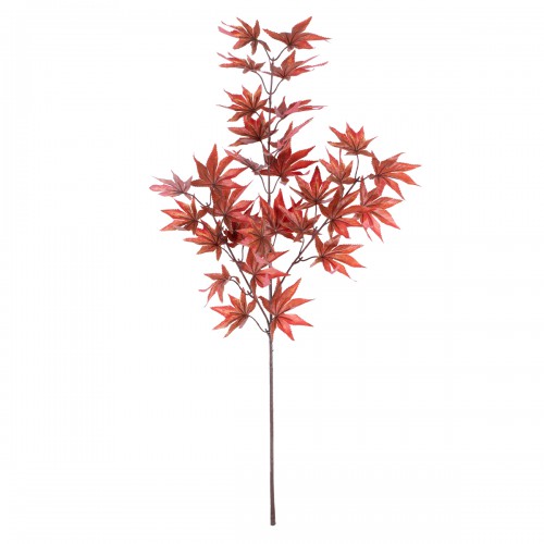 GloboStar® Artificial Garden MAPLE BRANCH 20263 Τεχνητό Διακοσμητικό Κλαδί Σφένδαμου Π25 x Υ90cm Διακόσμηση - Φως - Χαλιά