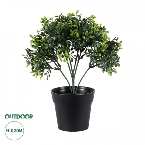 GloboStar® Artificial Garden BUXUS 20387 Τεχνητό Διακοσμητικό Φυτό Πυξός Υ30cm Διακόσμηση - Φωτισμός - Χαλιά GloboStar® Artificial Garden BUXUS 20387 Τεχνητό Διακοσμητικό Φυτό Πυξός Υ30cm Διακόσμηση - Φωτισμός - Χαλιά