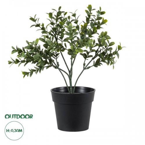 GloboStar® Artificial Garden BUXUS 20388 Τεχνητό Διακοσμητικό Φυτό Πυξός Υ30cm Διακόσμηση - Φωτισμός - Χαλιά GloboStar® Artificial Garden BUXUS 20388 Τεχνητό Διακοσμητικό Φυτό Πυξός Υ30cm Διακόσμηση - Φωτισμός - Χαλιά