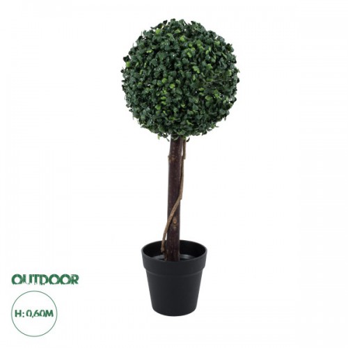 GloboStar® Artificial Garden BUXUS 20405 Τεχνητό Διακοσμητικό Φυτό Πυξός Υ60cm GloboStar® Artificial Garden BUXUS 20405 Τεχνητό Διακοσμητικό Φυτό Πυξός Υ60cm
