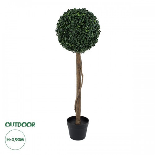 GloboStar® Artificial Garden BUXUS 20406 Τεχνητό Διακοσμητικό Φυτό Πυξός Υ90cm Διακόσμηση - Φωτισμός - Χαλιά GloboStar® Artificial Garden BUXUS 20406 Τεχνητό Διακοσμητικό Φυτό Πυξός Υ90cm Διακόσμηση - Φωτισμός - Χαλιά