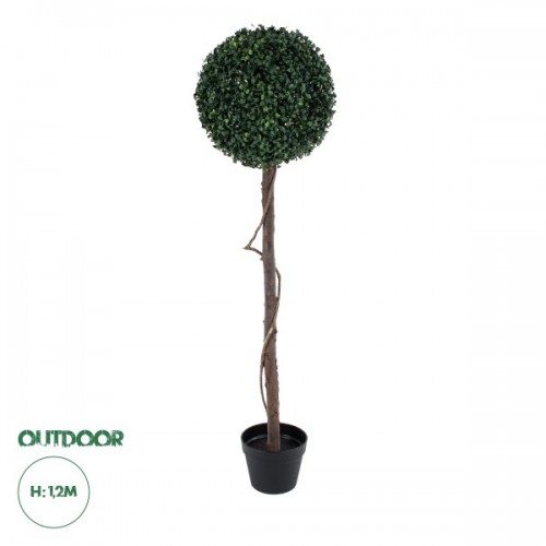 GloboStar® Artificial Garden BUXUS 20407 Τεχνητό Διακοσμητικό Φυτό Πυξός Υ120cm Διακόσμηση - Φωτισμός - Χαλιά GloboStar® Artificial Garden BUXUS 20407 Τεχνητό Διακοσμητικό Φυτό Πυξός Υ120cm Διακόσμηση - Φωτισμός - Χαλιά