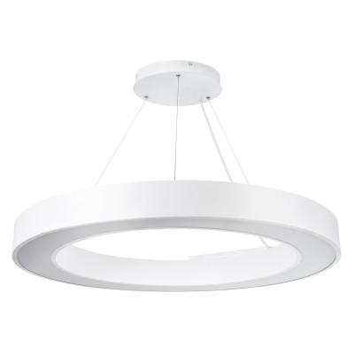 GLOBOSTAR® RA 61197 Μοντέρνο Κρεμαστό Φωτιστικό Οροφής LED 75W 8250lm 120° AC 220-240V IP20 Ρυθμιζόμενο Λευκό CCT με Χειριστήριο από 2700K έως 6000K Dimmable - Lumileds SMD Chip - Λευκό Ματ - Μ80 x Π80 x Υ8cm - 3 Χρόνια Εγγύηση GLOBOSTAR® RA 61197 Μοντέρνο Κρεμαστό Φωτιστικό Οροφής LED 75W 8250lm 120° AC 220-240V IP20 Ρυθμιζόμενο Λευκό CCT με Χειριστήριο από 2700K έως 6000K Dimmable - Lumileds SMD Chip - Λευκό Ματ - Μ80 x Π80 x Υ8cm - 3 Χρόνια Εγγύηση