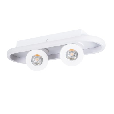 GLOBOSTAR® NESPO 61213 Μοντέρνο Φωτιστικό Οροφής LED 36W 4032lm 360° & 45° AC 220-240V IP20 Ρυθμιζόμενο Λευκό CCT με On/Off 2700K/4500K/6000K - Lumileds SMD Chip - Λευκό Ματ - Μ40 x Π13 x Υ6.5cm - 3 Χρόνια Εγγύηση GLOBOSTAR® NESPO 61213 Μοντέρνο Φωτιστικό Οροφής LED 36W 4032lm 360° & 45° AC 220-240V IP20 Ρυθμιζόμενο Λευκό CCT με On/Off 2700K/4500K/6000K - Lumileds SMD Chip - Λευκό Ματ - Μ40 x Π13 x Υ6.5cm - 3 Χρόνια Εγγύηση