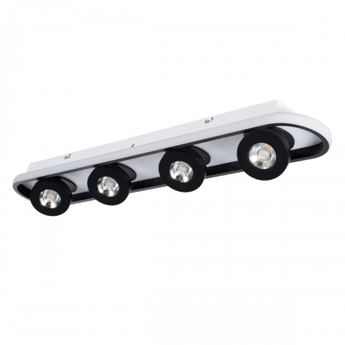 GLOBOSTAR® NESPO 61214 Μοντέρνο Φωτιστικό Οροφής LED 48W 5376lm 360° & 45° AC 220-240V IP20 Ρυθμιζόμενο Λευκό CCT με On/Off 2700K/4500K/6000K - Lumileds SMD Chip - Μαύρο Ματ - Μ80 x Π13 x Υ6.5cm - 3 Χρόνια Εγγύηση GLOBOSTAR® NESPO 61214 Μοντέρνο Φωτιστικό Οροφής LED 48W 5376lm 360° & 45° AC 220-240V IP20 Ρυθμιζόμενο Λευκό CCT με On/Off 2700K/4500K/6000K - Lumileds SMD Chip - Μαύρο Ματ - Μ80 x Π13 x Υ6.5cm - 3 Χρόνια Εγγύηση