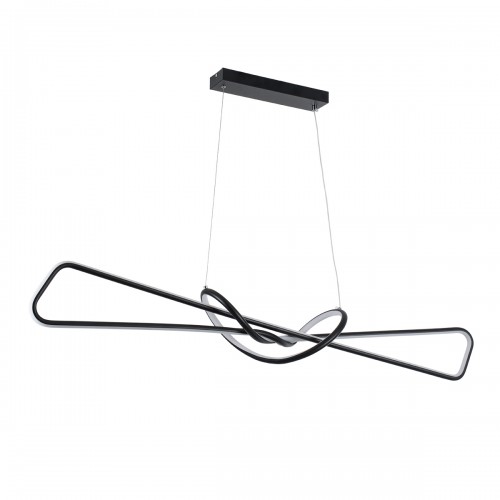 GLOBOSTAR® DOLORES 61279 Μοντέρνο Κρεμαστό Φωτιστικό Οροφής LED 105W 11760lm 300° AC 220-240V IP20 Ρυθμιζόμενο Λευκό CCT με Χειριστήριο από 2700K έως 6000K Dimmable - Lumileds SMD Chip - Μαύρο Ματ - Μ110 x Π17 x Υ17.5cm - 3 Χρόνια Εγγύηση GLOBOSTAR® DOLORES 61279 Μοντέρνο Κρεμαστό Φωτιστικό Οροφής LED 105W 11760lm 300° AC 220-240V IP20 Ρυθμιζόμενο Λευκό CCT με Χειριστήριο από 2700K έως 6000K Dimmable - Lumileds SMD Chip - Μαύρο Ματ - Μ110 x Π17 x Υ17.5cm - 3 Χρόνια Εγγύηση