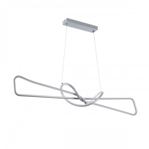 GLOBOSTAR® DOLORES 61281 Μοντέρνο Κρεμαστό Φωτιστικό Οροφής LED 105W 11760lm 300° AC 220-240V IP20 Ρυθμιζόμενο Λευκό CCT με Χειριστήριο από 2700K έως 6000K Dimmable - Lumileds SMD Chip - Νίκελ Βούρτσας - Μ110 x Π17 x Υ17.5cm - 3 Χρόνια Εγγύηση GLOBOSTAR® DOLORES 61281 Μοντέρνο Κρεμαστό Φωτιστικό Οροφής LED 105W 11760lm 300° AC 220-240V IP20 Ρυθμιζόμενο Λευκό CCT με Χειριστήριο από 2700K έως 6000K Dimmable - Lumileds SMD Chip - Νίκελ Βούρτσας - Μ110 x Π17 x Υ17.5cm - 3 Χρόνια Εγγύηση