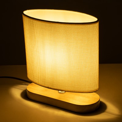 GloboStar® CHIARA 01241 Κλασικό Επιτραπέζιο Φωτιστικό Πορτατίφ Μονόφωτο 1 x E27 Ξύλινο με Μπέζ Καπέλο Μ25 x Π12 x Υ26cm Διακόσμηση - Φωτισμός - Χαλιά GloboStar® CHIARA 01241 Κλασικό Επιτραπέζιο Φωτιστικό Πορτατίφ Μονόφωτο 1 x E27 Ξύλινο με Μπέζ Καπέλο Μ25 x Π12 x Υ26cm Διακόσμηση - Φωτισμός - Χαλιά