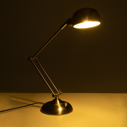 GloboStar® OFFICE 01393 Μοντέρνο Επιτραπέζιο Φωτιστικό Πορτατίφ Μονόφωτο 1 x E27 IP20 Ασημί Μέταλλο - Μ14 x Π14 x Υ80cm GloboStar® OFFICE 01393 Μοντέρνο Επιτραπέζιο Φωτιστικό Πορτατίφ Μονόφωτο 1 x E27 IP20 Ασημί Μέταλλο - Μ14 x Π14 x Υ80cm