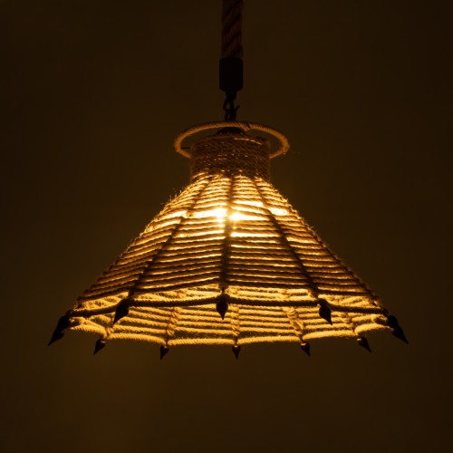 GLOBOSTAR® OZERO 01603 Boho Κρεμαστό Φωτιστικό Οροφής με Ντουί 1 x E27 AC 220-240V IP20 - Μπεζ & Μαύρο - Μ41 x Π41 x Y28cm GLOBOSTAR® OZERO 01603 Boho Κρεμαστό Φωτιστικό Οροφής με Ντουί 1 x E27 AC 220-240V IP20 - Μπεζ & Μαύρο - Μ41 x Π41 x Y28cm