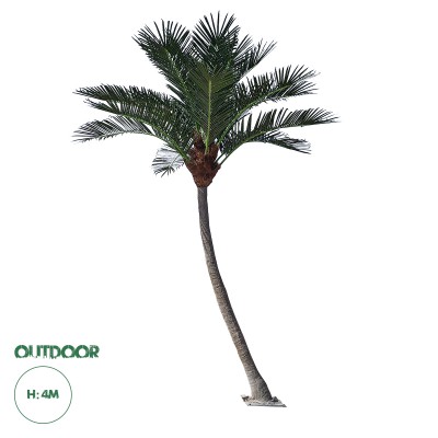 GloboStar® Artificial Garden CURVED COCONUT PALM TREE 20443 Τεχνητό Διακοσμητικό Κυρτό Φοινικόδεντρο Κοκοφοίνικας Εξωτερικού Χώρου IP68 UV Certified Protection Υ400cm GloboStar® Artificial Garden CURVED COCONUT PALM TREE 20443 Τεχνητό Διακοσμητικό Κυρτό Φοινικόδεντρο Κοκοφοίνικας Εξωτερικού Χώρου IP68 UV Certified Protection Υ400cm