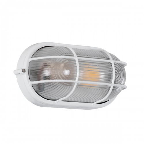 GloboStar® BOATLIGHT 61582 Vintage Industrial Φωτιστικό Τοίχου - Απλίκα - Καραβοχελώνα Εξωτερικού Χώρου Μονόφωτο 1 x E27 AC220-240V Αδιάβροχο IP65 - Σώμα Αλουμινίου & Tempered Glass - Μ21 x Π10.4 x Υ9cm - Λευκό - Οβάλ - 5 Years Warranty Διακόσμηση - Φ GloboStar® BOATLIGHT 61582 Vintage Industrial Φωτιστικό Τοίχου - Απλίκα - Καραβοχελώνα Εξωτερικού Χώρου Μονόφωτο 1 x E27 AC220-240V Αδιάβροχο IP65 - Σώμα Αλουμινίου & Tempered Glass - Μ21 x Π10.4 x Υ9cm - Λευκό - Οβάλ - 5 Years Warranty Διακόσμηση - Φ