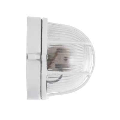 GloboStar® BOATLIGHT 61582 Vintage Industrial Φωτιστικό Τοίχου - Απλίκα - Καραβοχελώνα Εξωτερικού Χώρου Μονόφωτο 1 x E27 AC220-240V Αδιάβροχο IP65 - Σώμα Αλουμινίου & Tempered Glass - Μ21 x Π10.4 x Υ9cm - Λευκό - Οβάλ - 5 Years Warranty Διακόσμηση - Φ GloboStar® BOATLIGHT 61582 Vintage Industrial Φωτιστικό Τοίχου - Απλίκα - Καραβοχελώνα Εξωτερικού Χώρου Μονόφωτο 1 x E27 AC220-240V Αδιάβροχο IP65 - Σώμα Αλουμινίου & Tempered Glass - Μ21 x Π10.4 x Υ9cm - Λευκό - Οβάλ - 5 Years Warranty Διακόσμηση - Φ