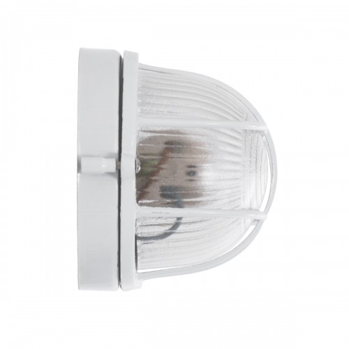GloboStar® BOATLIGHT 61582 Vintage Industrial Φωτιστικό Τοίχου - Απλίκα - Καραβοχελώνα Εξωτερικού Χώρου Μονόφωτο 1 x E27 AC220-240V Αδιάβροχο IP65 - Σώμα Αλουμινίου & Tempered Glass - Μ21 x Π10.4 x Υ9cm - Λευκό - Οβάλ - 5 Years Warranty Διακόσμηση - Φ GloboStar® BOATLIGHT 61582 Vintage Industrial Φωτιστικό Τοίχου - Απλίκα - Καραβοχελώνα Εξωτερικού Χώρου Μονόφωτο 1 x E27 AC220-240V Αδιάβροχο IP65 - Σώμα Αλουμινίου & Tempered Glass - Μ21 x Π10.4 x Υ9cm - Λευκό - Οβάλ - 5 Years Warranty Διακόσμηση - Φ