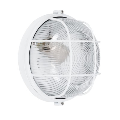 GloboStar® BOATLIGHT 61585 Vintage Industrial Φωτιστικό Τοίχου - Απλίκα - Καραβοχελώνα Εξωτερικού Χώρου Μονόφωτο 1 x E27 AC220-240V Αδιάβροχο IP65 - Σώμα Αλουμινίου & Tempered Glass - Φ17.5 x Υ9cm - Λευκό - Στρόγγυλο - 5 Years Warranty Διακόσμηση - Φω GloboStar® BOATLIGHT 61585 Vintage Industrial Φωτιστικό Τοίχου - Απλίκα - Καραβοχελώνα Εξωτερικού Χώρου Μονόφωτο 1 x E27 AC220-240V Αδιάβροχο IP65 - Σώμα Αλουμινίου & Tempered Glass - Φ17.5 x Υ9cm - Λευκό - Στρόγγυλο - 5 Years Warranty Διακόσμηση - Φω