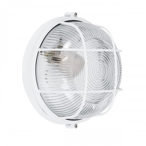GloboStar® BOATLIGHT 61585 Vintage Industrial Φωτιστικό Τοίχου - Απλίκα - Καραβοχελώνα Εξωτερικού Χώρου Μονόφωτο 1 x E27 AC220-240V Αδιάβροχο IP65 - Σώμα Αλουμινίου & Tempered Glass - Φ17.5 x Υ9cm - Λευκό - Στρόγγυλο - 5 Years Warranty Διακόσμηση - Φω GloboStar® BOATLIGHT 61585 Vintage Industrial Φωτιστικό Τοίχου - Απλίκα - Καραβοχελώνα Εξωτερικού Χώρου Μονόφωτο 1 x E27 AC220-240V Αδιάβροχο IP65 - Σώμα Αλουμινίου & Tempered Glass - Φ17.5 x Υ9cm - Λευκό - Στρόγγυλο - 5 Years Warranty Διακόσμηση - Φω