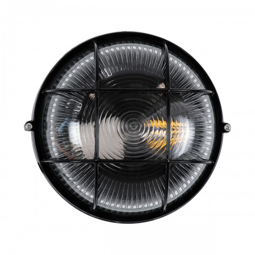 GloboStar® BOATLIGHT 61586 Vintage Industrial Φωτιστικό Τοίχου - Απλίκα - Καραβοχελώνα Εξωτερικού Χώρου Μονόφωτο 1 x E27 AC220-240V Αδιάβροχο IP65 - Σώμα Αλουμινίου & Tempered Glass - Φ17.5 x Υ9cm - Μαύρο - Στρόγγυλο - 5 Years Warranty Διακόσμηση - Φω GloboStar® BOATLIGHT 61586 Vintage Industrial Φωτιστικό Τοίχου - Απλίκα - Καραβοχελώνα Εξωτερικού Χώρου Μονόφωτο 1 x E27 AC220-240V Αδιάβροχο IP65 - Σώμα Αλουμινίου & Tempered Glass - Φ17.5 x Υ9cm - Μαύρο - Στρόγγυλο - 5 Years Warranty Διακόσμηση - Φω