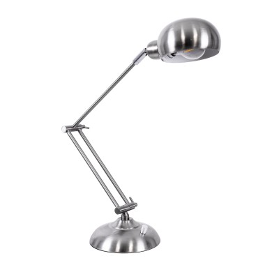 GloboStar® OFFICE 01393 Μοντέρνο Επιτραπέζιο Φωτιστικό Πορτατίφ Μονόφωτο 1 x E27 IP20 Ασημί Μέταλλο - Μ14 x Π14 x Υ80cm GloboStar® OFFICE 01393 Μοντέρνο Επιτραπέζιο Φωτιστικό Πορτατίφ Μονόφωτο 1 x E27 IP20 Ασημί Μέταλλο - Μ14 x Π14 x Υ80cm