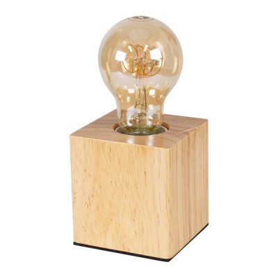 GloboStar® WOODBOX 99405 Μοντέρνο Επιτραπέζιο Φωτιστικό Πορτατίφ Μονόφωτο 1 x E27 IP20 Μπεζ Ξύλο - Μ7.6 x Π7.6 x Υ8.2cm GloboStar® WOODBOX 99405 Μοντέρνο Επιτραπέζιο Φωτιστικό Πορτατίφ Μονόφωτο 1 x E27 IP20 Μπεζ Ξύλο - Μ7.6 x Π7.6 x Υ8.2cm