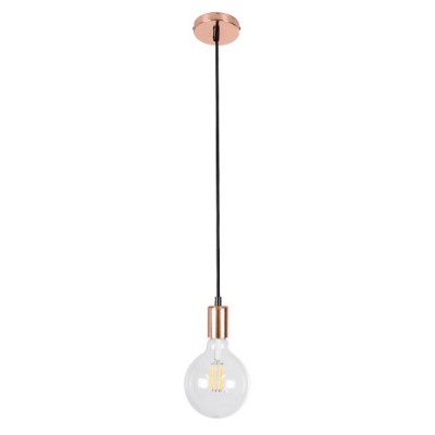GLOBOSTAR® DOUITO 99422 Μοντέρνο Κρεμαστό Φωτιστικό Οροφής με Ντουί 1 x E27 AC 220-240V IP20 - Χάλκινο - Μ4 x Π4 x Υ110cm GLOBOSTAR® DOUITO 99422 Μοντέρνο Κρεμαστό Φωτιστικό Οροφής με Ντουί 1 x E27 AC 220-240V IP20 - Χάλκινο - Μ4 x Π4 x Υ110cm
