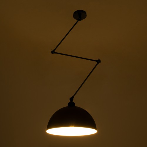 GloboStar® LOTUS 00939 Μοντέρνο Φωτιστικό Οροφής Μονόφωτο Μαύρο Ματ Μεταλλικό Καμπάνα Φ30 x Y21cm Διακόσμηση - Φωτισμός - Χαλιά GloboStar® LOTUS 00939 Μοντέρνο Φωτιστικό Οροφής Μονόφωτο Μαύρο Ματ Μεταλλικό Καμπάνα Φ30 x Y21cm Διακόσμηση - Φωτισμός - Χαλιά