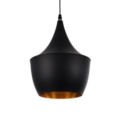 GLOBOSTAR® SHANGHAI 01025-A Μοντέρνο Κρεμαστό Φωτιστικό Οροφής με Ντουί 1 x E27 AC 220-240V IP20 - Μαύρο & Χρυσό - Μ24 x Π24 x Υ30cm GLOBOSTAR® SHANGHAI 01025-A Μοντέρνο Κρεμαστό Φωτιστικό Οροφής με Ντουί 1 x E27 AC 220-240V IP20 - Μαύρο & Χρυσό - Μ24 x Π24 x Υ30cm