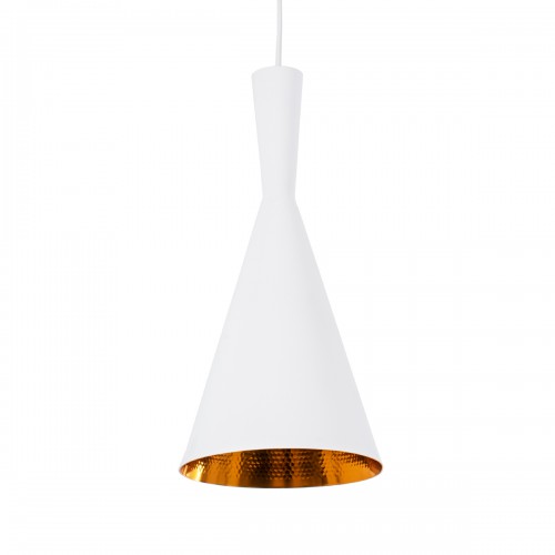 GloboStar® SHANGHAI WHITE 01026-C Μοντέρνο Κρεμαστό Φωτιστικό Οροφής Μονόφωτο 1 x E27 Λευκό Μεταλλικό Καμπάνα Φ19 x Υ38cm Διακόσμηση - Φως - Χαλιά GloboStar® SHANGHAI WHITE 01026-C Μοντέρνο Κρεμαστό Φωτιστικό Οροφής Μονόφωτο 1 x E27 Λευκό Μεταλλικό Καμπάνα Φ19 x Υ38cm Διακόσμηση - Φως - Χαλιά